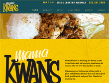 Tablet Screenshot of mamakwans.com